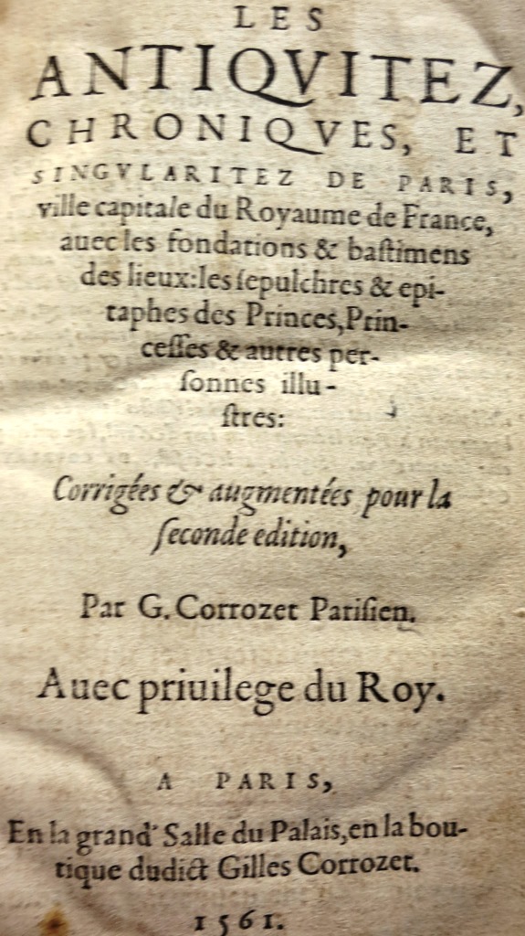 CORROZET (Gilles). Illustrations de Pierre VALADE. La Fleur des