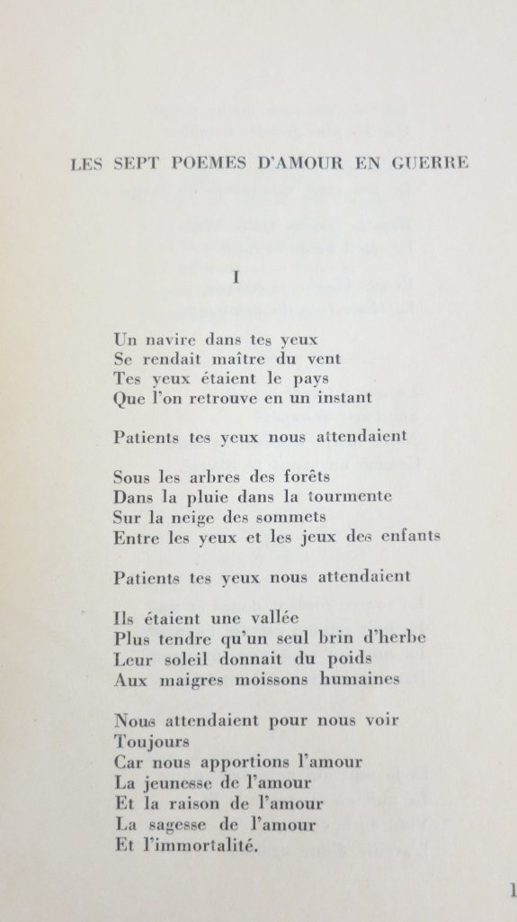 ELUARD (Paul). Au rendez-vous allemand. | Le blog