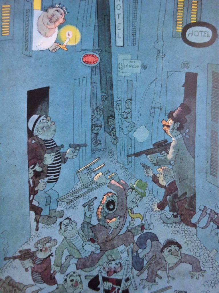 BOILEAUDESPREAUX (Nicolas). Illustrations d’Albert DUBOUT. Les embarras de Paris. DEVAUX