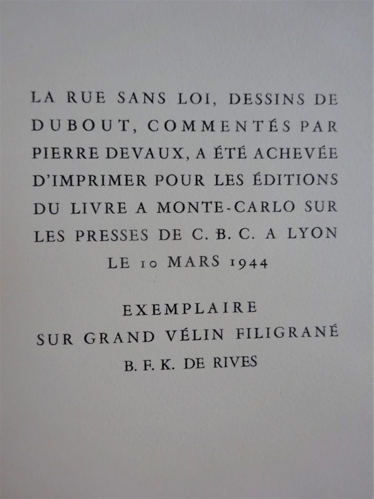 BOILEAUDESPREAUX (Nicolas). Illustrations d’Albert DUBOUT. Les